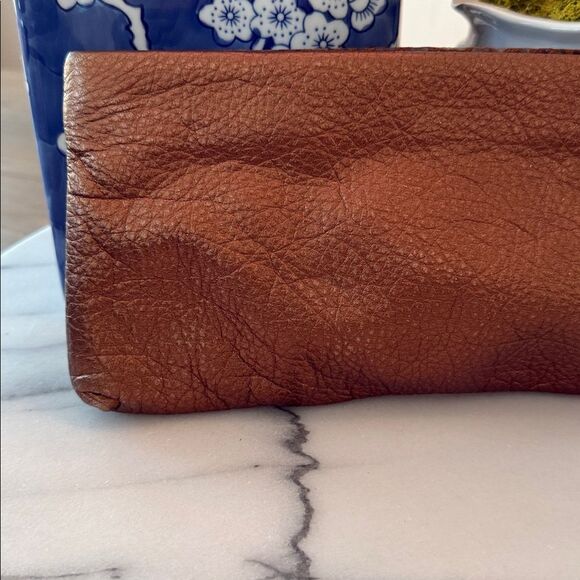 MOLLY G Genuine Leather Snakeskin Clutch